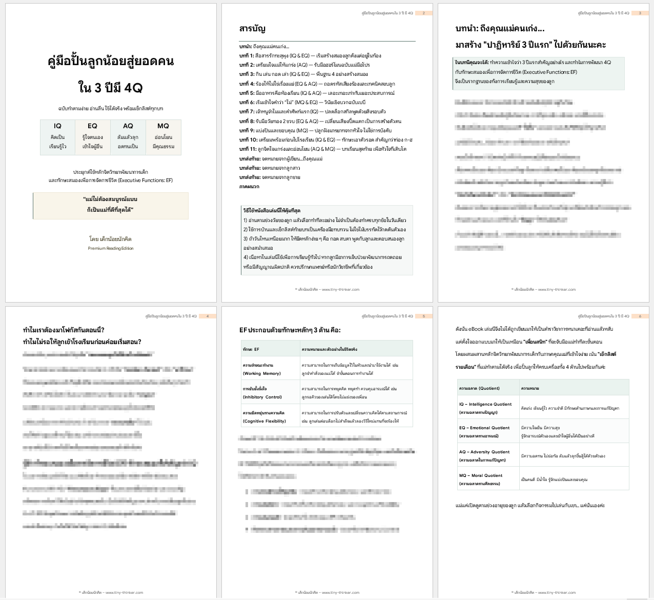 ตัวอย่างเนื้อหา E-Book ฉบับเต็ม